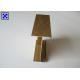 Gold Anodized Kitchen Aluminum Extrusion Profiles For All Aluminum Furnitures