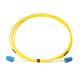 2 Core UPC Duplex LC To LC Patch Cord For FTTH FTTB FTTX Network