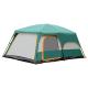 6 8 10 12 Person Rain Proof Tents , Two Bedrooms Outdoor Camping Tent