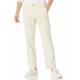 Drawstring Cropped Cotton Mens Casual Linen Pants Loose Leg Breathable