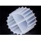 White Color MBBR Filter Media With Virgin HDPE Material And Long Life Span For RAS