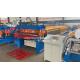 Arc Cutting Glazed Corrugated Roof Tile Roll Forming Machine 0.6mm 4m/Min