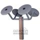 outdoor wooden fitness equipment--WPC Outdoor Gym Tai Chi Wheel, Arm wheel Equipment, commercial gym equipment