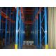 Q235 / 345 Warehouse Storage Drive In Pallet Racking Drive Through Racks For