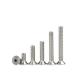 Metric GB Standard M3 M4 M5 M6 M8 304 Stainless Steel Hexagon Hex Socket Flat Head Screws