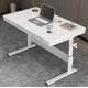 Height Adjustable Desk for White Wooden Computer Coffee Table in Luxury Recording Studio