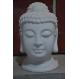 Chinese Granite Marble Carving Buddha Bust Sculpture