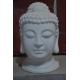 Chinese Granite Marble Carving Buddha Bust Sculpture