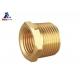 Natural Color Thread Npt Pipe Brass Fittings Connection BS2779
