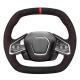 Car accessories Hand Stitched Soft Black Suede Steering Wheel Cover for Chevrolet Corvette (C8)  2020-2023