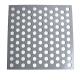 Powder Coating Surface Aluminum Alloy Perforated Mesh Panels For Decorative Screen