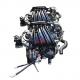 High Performance Auto Engine Systems Petrol Engine HR16 For Nissans