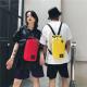 Ins fashion sports new ins color nameplate backpacks student bags handbags