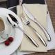 COSTA Stainless steel hotel cutlery/flatware set/fork spoon knife