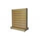 Retail Store Practical Slatwall Display Stand Space Saving Simple Style Eco - Friendly