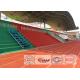 Professional Polyurethane Track Surface Colorful , Recycled Rubber Granules