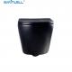 SWJ0325MB Bathroom wc Sanitary Ware white toilet bowl rimless flush for European Market