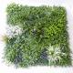 Anti UV Plastic Artificial Green Walls Hedge Boxwood Panels Plant Vertical For Decoration