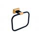 Bathroom Products Wall - Mounted Square Towel Ring Brass Material Bathroom Set