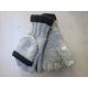 Ladies Acrylic&Wool Glove-Cut fingers with Flip--Thinsulate glove--Fashion glove--Solid color