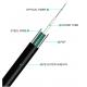GYXTW 8 Strand Single Mode Armored Black Fiber Optic Cable For Outdoor Use