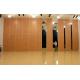 Interior Wooden Top Hanging Movable Room Dividers Sliding Door For Auditorium