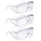 OEM Medical Eye Protection Glasses Clear Black CE Certification Comfortable To Wear