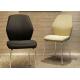 Fabric Upholstered Restaurant 92cm Contemporary Metal Dining Chairs Luxury