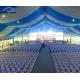 Unique Outdoor Marquee Tent events , Giant Party Tent Anti - Rust Fabric Cover