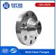 DIN 2628 Stainless Steel ASTM A182 F304 316 WNRF Weld Neck Flange Raised Face PN250 For Chemical Industry