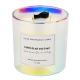 398g 14oz Healing Crystal Glass Jar Scented Candle  Aromatherapy Candles Iridescent