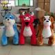 Hansel amusementt park walking stufffed kids electric animal toy ride