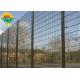 3''X0.5'' 4.0mm Welded Mesh Fence 358 Airport Security Low Carbon Steel
