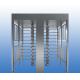 Double Lane High Security Turnstiles Full Automatic Stainless Steel 316