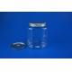 PET Clear Plastic Cookie Jar , Durable Large Plastic Storage Containers