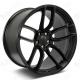 20 Widebody Replica Satin Black Flow Form Stagger Wheels Rims Fit Challenger RWD