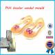 Colorful Children PVC Shoe Mold Fashionable And Original Design
