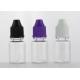 Comestic Packing E Liquid Bottle 20ml Transparent Color With Anti Fall Cap
