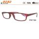 New arrival and hot sale of plastic reading glasses, suitable for women and men