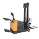 1200kg 2500mm Pedestrian Pallet Stacker , Double Frame Counterbalance Electric Stacker