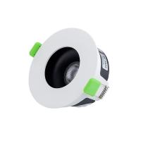 2200K-3000K Warm Dimming LED Downlight 12W Anti Glare IP54 Aluminium