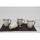 Customized Design 350cc Coffee Mug Porcelain Mug Ceramic Drinkware Mug for Europe Market