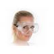 Anti Scratch Medical Safety Glasses / Laboratory Safety Goggles Transparent