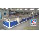 WPC Cabinet Plastic Profile Extrusion Line , WPC Sofa Profile Production Machinery