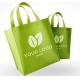 Custom Promotional PP Non Woven Bags Shopping Use 35*40*10cm With Logo Print