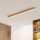 Long ceiling ceiling light porch wooden lamp aisle corridor wall hanging line log led lights（WH-WA-47)