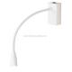 Modern Style LED Bedside Reading Light with Flexible Gooseneck and ON/Off Switch