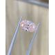 Man Made Lab Cultivated Diamonds Oval Fancy Intense Pink VS1 Diamond