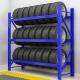 Light Duty Racking System Metal Shelving Stacking Movable Tube Metal Steel Truck Tire Post Tyre Stillage