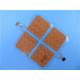Single Layer 0.15mm Flexible PCB Board Built On Transparent PET